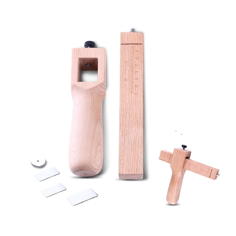 Adjustable Leather Craft Cutter Strap Belt DIY Hand Cutting Tools Wooden Strip Cutter With 3 Sharp Blades New Arrival
Adjustable Leather Craft Cutter Strap Belt DIY Hand Cutting Tools Wooden Strip Cutter With 3 Sharp Blades New Arrival