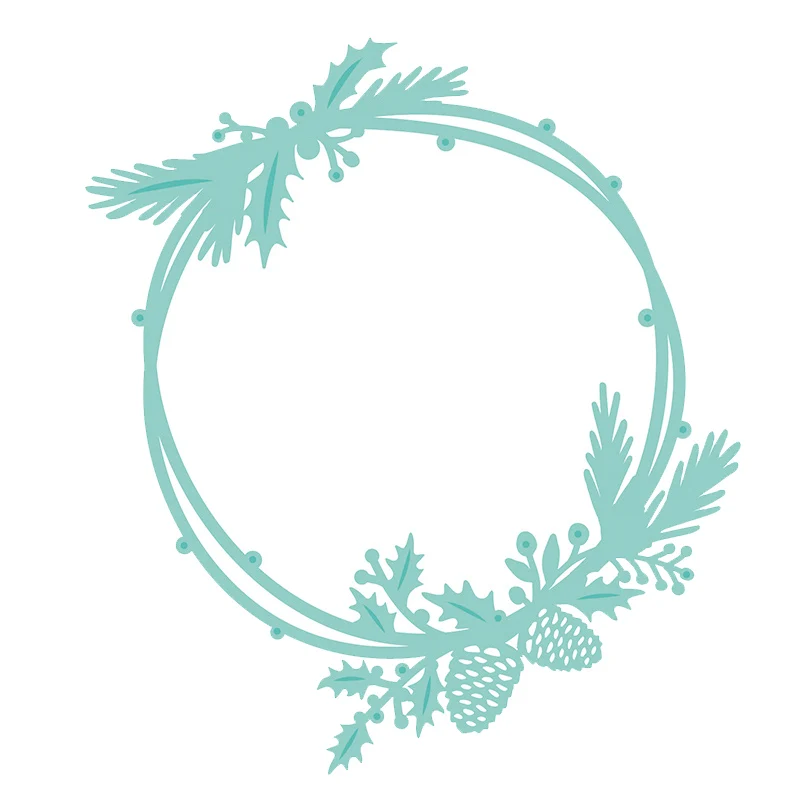 HamyHo Christmas Wreath Leaves Frame Metal Steel Cutting Dies for Create DIY Scrapbooking Album Paper Cards Embossing Stencil
HamyHo Christmas Wreath Leaves Frame Metal Steel Cutting Dies for Create DIY Scrapbooking Album Paper Cards Embossing Stencil