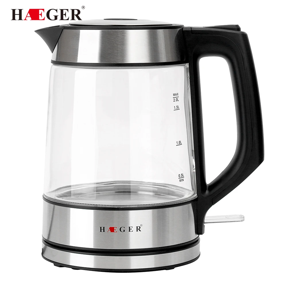 2L Electric Kettle Glass Transparent 2200W Household Quick Heating Electric Boiling Pot
2L Electric Kettle Glass Transparent 2200W Household Quick Heating Electric Boiling Pot