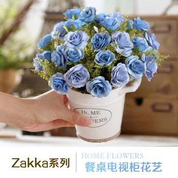 For za kka indoor home decoration artificial flowers high rose dining table artificial flower decoration tv cabinet set
For za kka indoor home decoration artificial flowers high rose dining table artificial flower decoration tv cabinet set