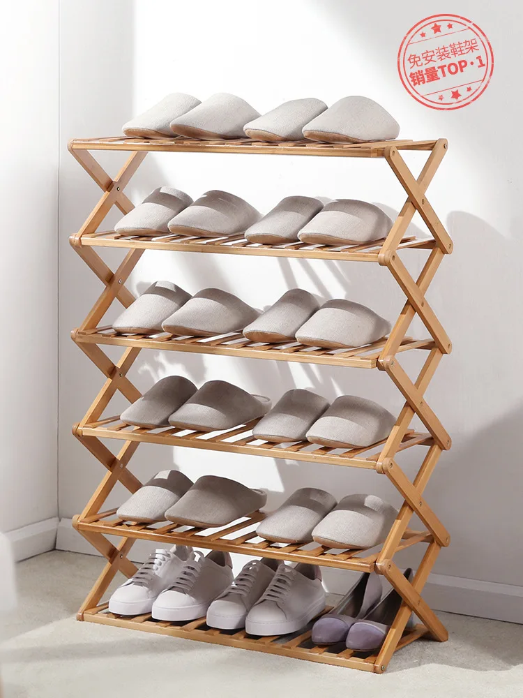 shoe rack multilayer simple domestic economy shelf accept commodity shelf Install the folding Bamboo shoe ark shoe rack door
shoe rack multilayer simple domestic economy shelf accept commodity shelf Install the folding Bamboo shoe ark shoe rack door
