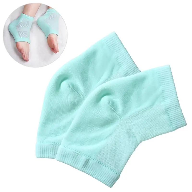 Spa Vented Moisturising Gel Heel Socks for Dry Hard Cracked Skin Moisturizing Open Toe Comfy Recovery Socks (Light Green)
Spa Vented Moisturising Gel Heel Socks for Dry Hard Cracked Skin Moisturizing Open Toe Comfy Recovery Socks (Light Green)