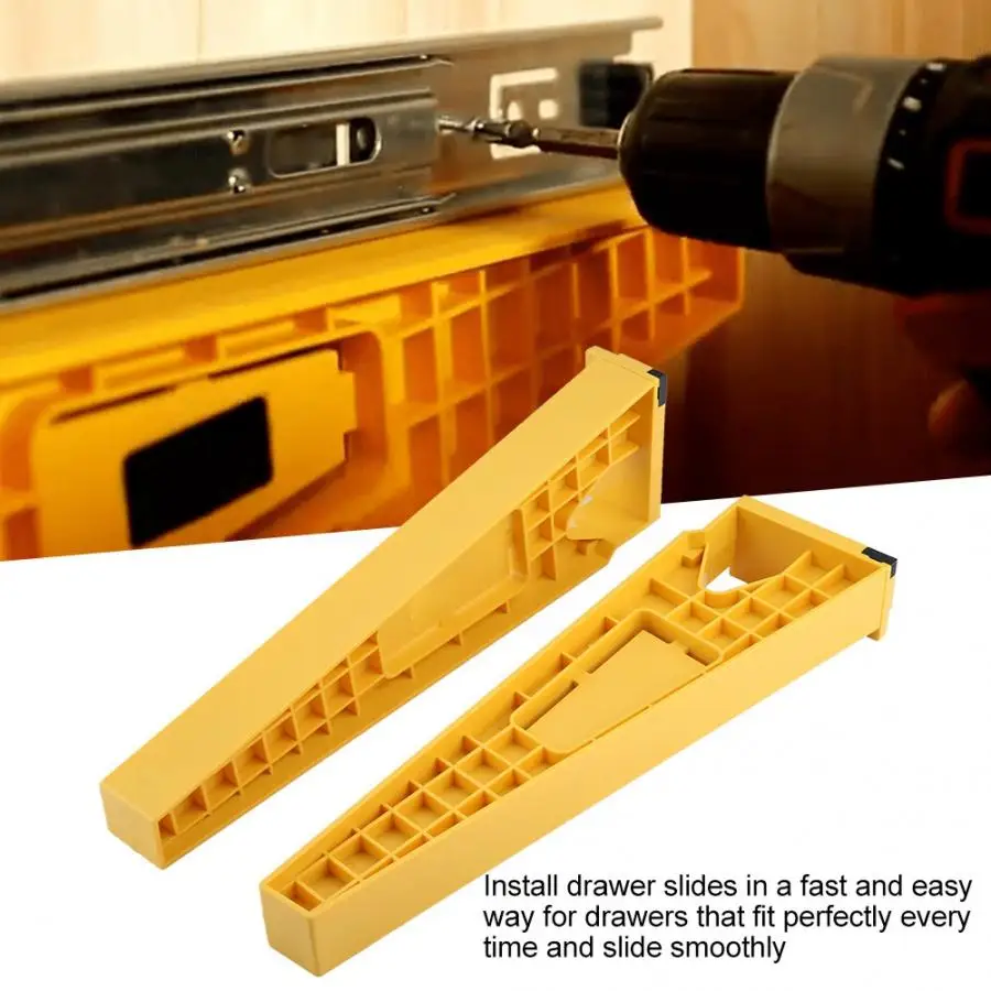 2pcs Drawer Slide Jig Positioning Holders Mounting Tool Cabinet Drawer Track Installation Jig Mounting
2pcs Drawer Slide Jig Positioning Holders Mounting Tool Cabinet Drawer Track Installation Jig Mounting