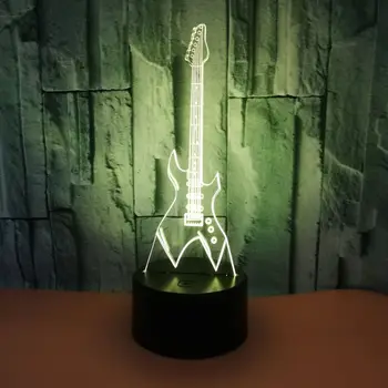 3D LED USB Lighting Cable Fashion Eletric Guitar Shaped Remote Touch Home Decorative Night Light Multicolor Table Lamp Kids Gift
3D LED USB Lighting Cable Fashion Eletric Guitar Shaped Remote Touch Home Decorative Night Light Multicolor Table Lamp Kids Gift