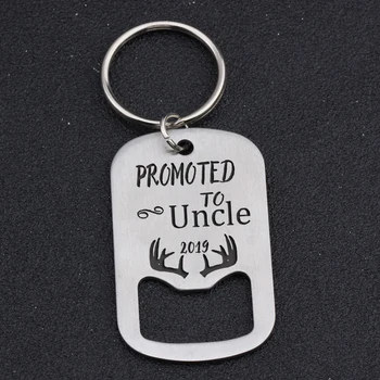 Keytag Beer Opener Creative Fashion New Uncles Gifts Promoted To Uncle Carried Anywhere Anytime Keychains Bag Charms Jewelry
Keytag Beer Opener Creative Fashion New Uncles Gifts Promoted To Uncle Carried Anywhere Anytime Keychains Bag Charms Jewelry