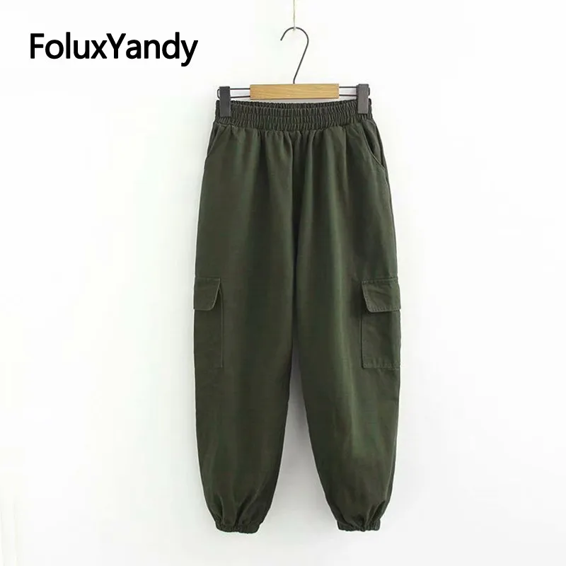Women Cargo Pants Plus Size XXXL Army Green Black Elastic Waist Casual Loose Harem Pants Trousers KKFY3110
Women Cargo Pants Plus Size XXXL Army Green Black Elastic Waist Casual Loose Harem Pants Trousers KKFY3110