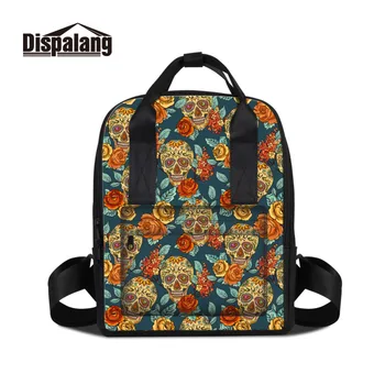 Dispalang Brand Women Backpack Skull In the Flowers School Backpacks For Cool Girls oxford Laptop Shoulder Bag Female Travel Bag
Dispalang Brand Women Backpack Skull In the Flowers School Backpacks For Cool Girls oxford Laptop Shoulder Bag Female Travel Bag