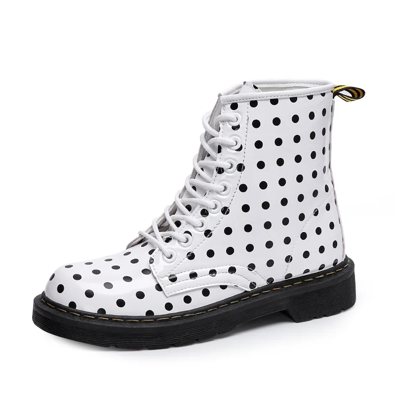 TremoR shoes 2018 new women winter platform martin boots vintage polka dot PU rubber bottom martin boots
TremoR shoes 2018 new women winter platform martin boots vintage polka dot PU rubber bottom martin boots