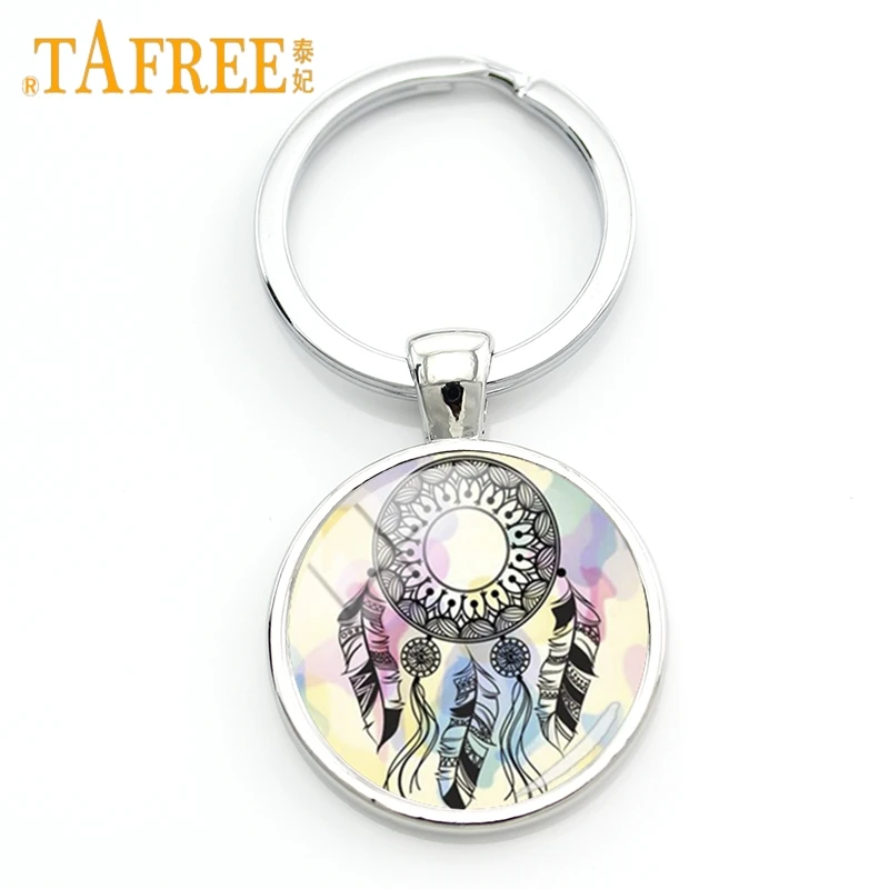 TAFREE New Fashion Dream Catcher Feather Colorful Picture Keychain Key Chain Glass Dome Women Exquisite Key Ring Jewelry ZY169
TAFREE New Fashion Dream Catcher Feather Colorful Picture Keychain Key Chain Glass Dome Women Exquisite Key Ring Jewelry ZY169