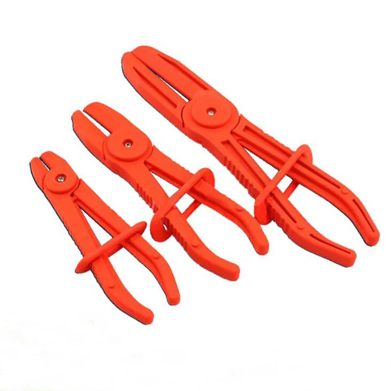 3Pcs Hose Clamp, Flexible Nylon Hose Clamp Tool Set Brake Fuel Water Line Clamp Plier Hands Free Tool
3Pcs Hose Clamp, Flexible Nylon Hose Clamp Tool Set Brake Fuel Water Line Clamp Plier Hands Free Tool