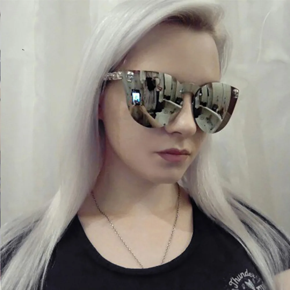 Sunglasses For Women Metal Women Skull Summer All-Match Sunglasses Lens Goggles Sun Glasses Small Frame Vintage Eyewear Lens
Sunglasses For Women Metal Women Skull Summer All-Match Sunglasses Lens Goggles Sun Glasses Small Frame Vintage Eyewear Lens