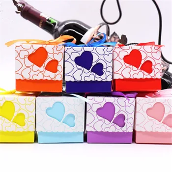 50pcs Wedding Candy Boxes Double Hollow Love Heart Design Laser Cut Wedding Party Favor Gifts Candy Bags With Ribbon Party
50pcs Wedding Candy Boxes Double Hollow Love Heart Design Laser Cut Wedding Party Favor Gifts Candy Bags With Ribbon Party
