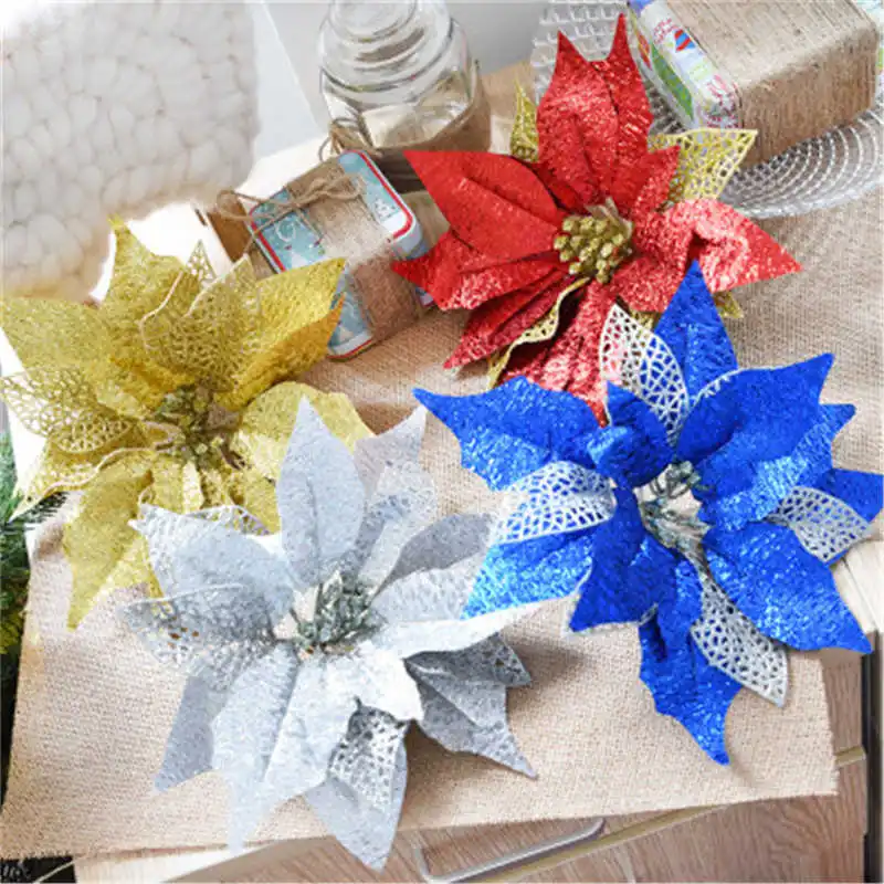 Christmas Tree Ornament Christmas Ornament Bowknot Artificial flowers Supplie beautiful artificial flowers #2n7
Christmas Tree Ornament Christmas Ornament Bowknot Artificial flowers Supplie beautiful artificial flowers #2n7