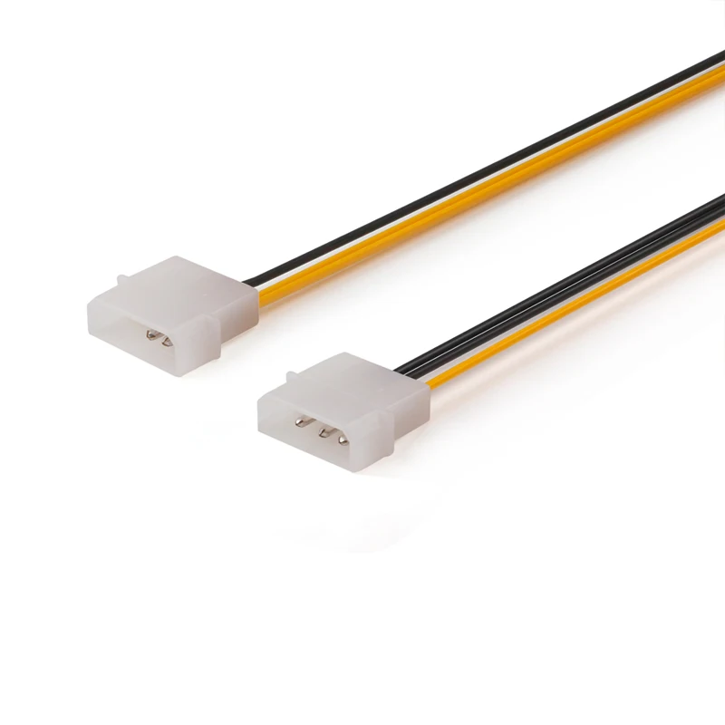 ULT BEST SATA кабель Мощность разветвитель расширения PCI E 6Pin женский Molex 4pin x2 Y сплиттер