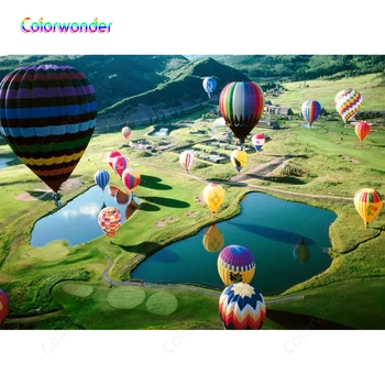 Colorwonder Photography Background Colorful Hot Air Balloons with Green Mountains and Fields Turkish Natural Scenery Backdrop
Colorwonder Photography Background Colorful Hot Air Balloons with Green Mountains and Fields Turkish Natural Scenery Backdrop