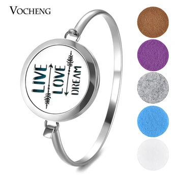 10pcs/lot Aromatherapy Oil Diffuser Locket Bracelet 316L Stainless Steel Perfume Bangle 2 Styles with Free Felt Pads VA-796*10
10pcs/lot Aromatherapy Oil Diffuser Locket Bracelet 316L Stainless Steel Perfume Bangle 2 Styles with Free Felt Pads VA-796*10