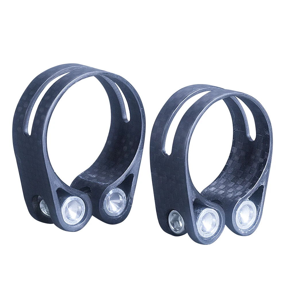 Ultralight 14g Matte Full 3K Carbon Fiber Bike Seatpost Clamp Bicycle Cycling Parts Seat Post Clamp 31.8mm/34.9mm
Ultralight 14g Matte Full 3K Carbon Fiber Bike Seatpost Clamp Bicycle Cycling Parts Seat Post Clamp 31.8mm/34.9mm