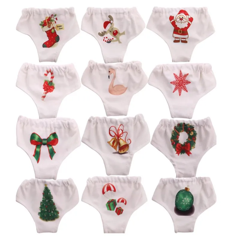 Doll Clothes Accessories Born Baby Fit 18 inch 40-43cm Christmas Gift Doll Underwear Clothes For Baby Birthday Festival Gift
Doll Clothes Accessories Born Baby Fit 18 inch 40-43cm Christmas Gift Doll Underwear Clothes For Baby Birthday Festival Gift