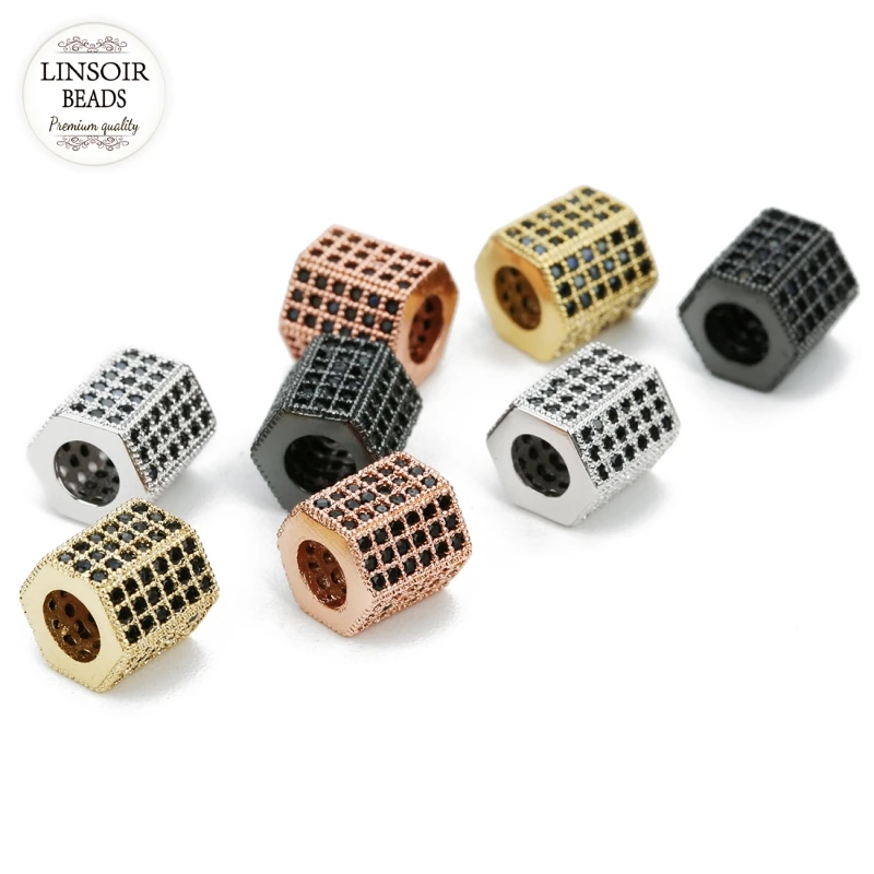 2Pcs/lot DIY Golden Color Spacer Beads Hole size 4mm Copper Crystal Hexagon Beads for Jewelry Making Bracelets Necklace Findings
2Pcs/lot DIY Golden Color Spacer Beads Hole size 4mm Copper Crystal Hexagon Beads for Jewelry Making Bracelets Necklace Findings
