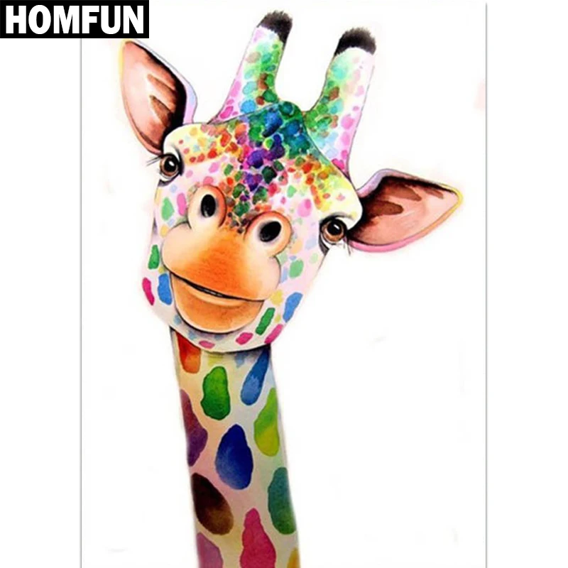 HOMFUN Full Square/Round Drill 5D DIY Diamond Painting "Animal giraffe" Embroidery Cross Stitch 5D Home Decor Gift A06029
HOMFUN Full Square/Round Drill 5D DIY Diamond Painting "Animal giraffe" Embroidery Cross Stitch 5D Home Decor Gift A06029