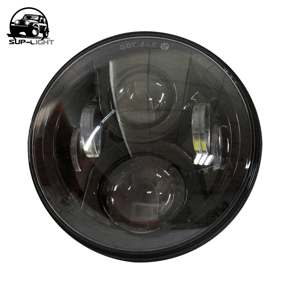 ATV Accessory 7 Inch 60w LED Headlight with high low beam H4 H13 Headlamp for Jeep wrangler Offroad Vehicles (Pair)
ATV Accessory 7 Inch 60w LED Headlight with high low beam H4 H13 Headlamp for Jeep wrangler Offroad Vehicles (Pair)