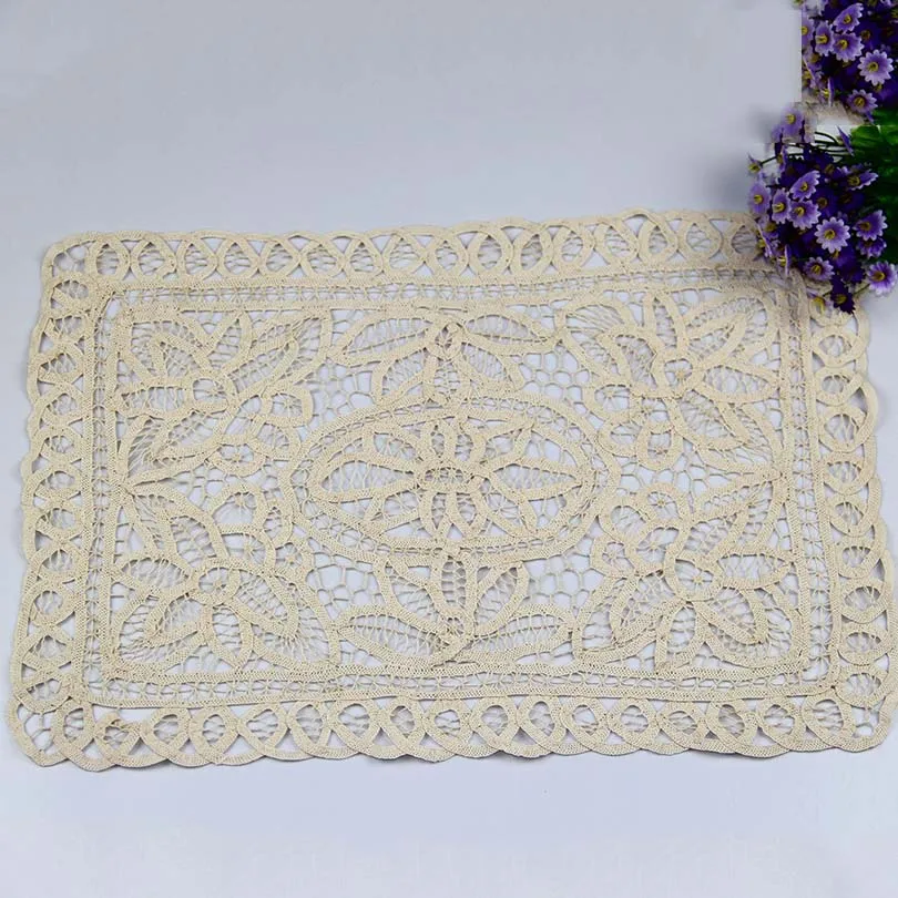 QUNYINGXIU Table Cloth Handmade Crocheted Europe Rectangular Table Cover Pastoral Wedding Tabelclothes 12*18 inch = 30.5*45.8cm
QUNYINGXIU Table Cloth Handmade Crocheted Europe Rectangular Table Cover Pastoral Wedding Tabelclothes 12*18 inch = 30.5*45.8cm