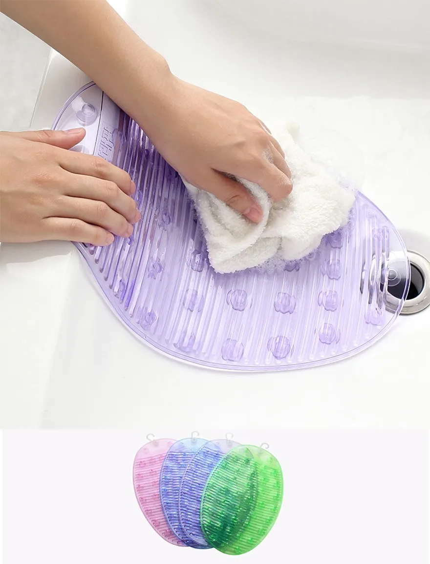 Laundry folding board Candy color silicone oval mini washboard bathroom washing tool 003
Laundry folding board Candy color silicone oval mini washboard bathroom washing tool 003