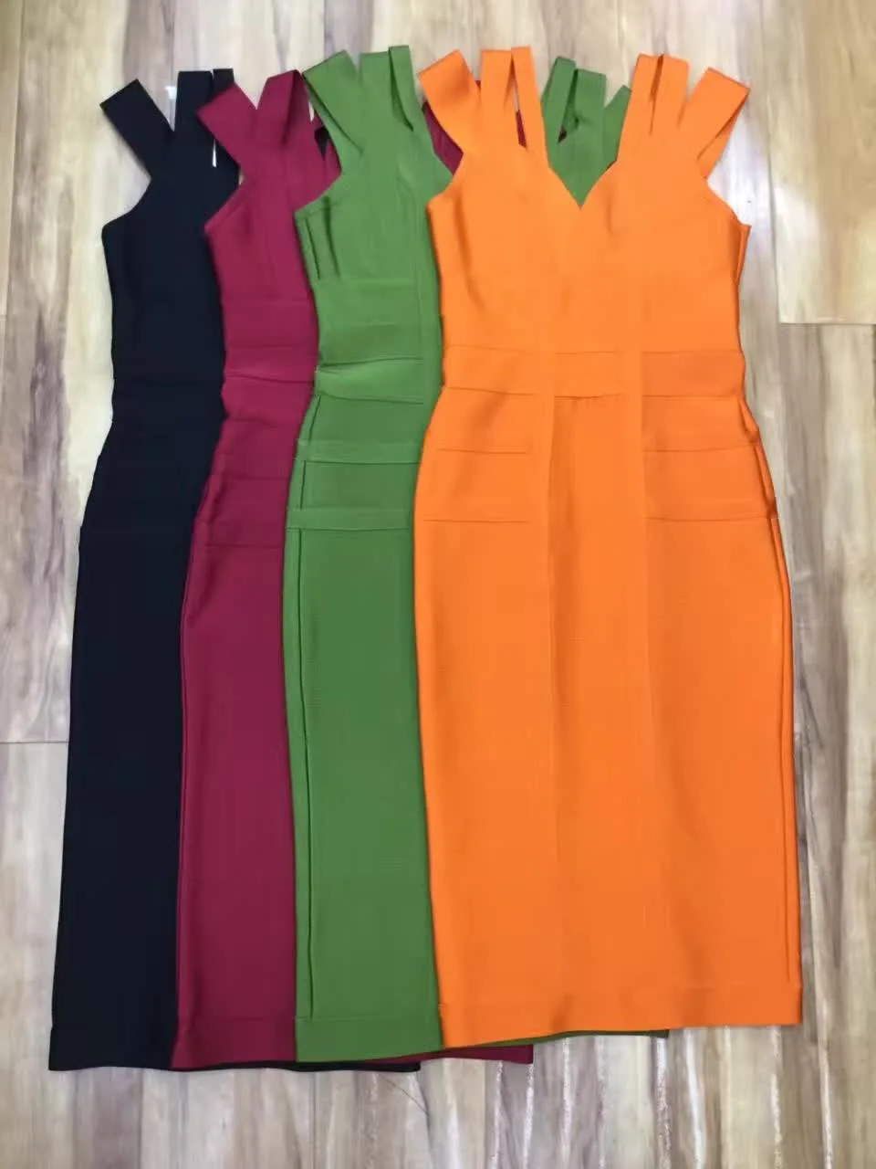 2017 New Summer Sexy Women Bandage Dress Wine Red Orange Multistraps Elegant Lady Club Evening Party Bodycon Dresses Wholesale
2017 New Summer Sexy Women Bandage Dress Wine Red Orange Multistraps Elegant Lady Club Evening Party Bodycon Dresses Wholesale