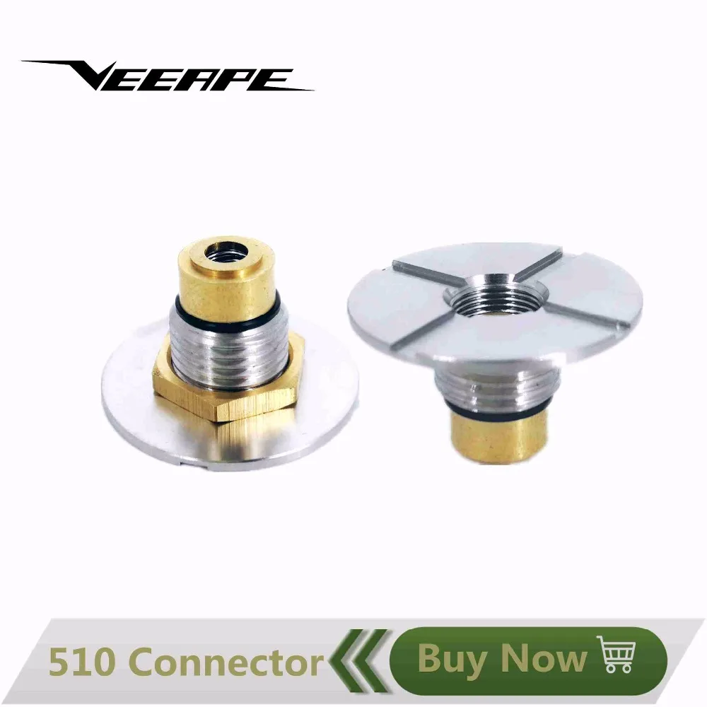 Veeape 510 Connector Spring Terminal Connector Loaded for DIY 510 Mechanical Box Mod for Electronic Cigarette DIY Accessories
Veeape 510 Connector Spring Terminal Connector Loaded for DIY 510 Mechanical Box Mod for Electronic Cigarette DIY Accessories