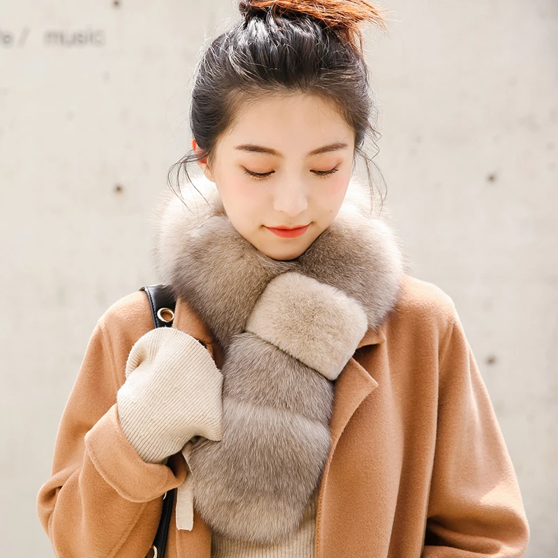 Pudi women real fox fur winter warm scarf ring collar 2019 brand new girl's genuine fox fur scarves rings SF856
Pudi women real fox fur winter warm scarf ring collar 2019 brand new girl's genuine fox fur scarves rings SF856