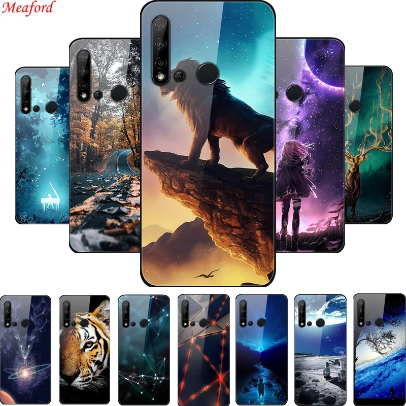 Tempered Glass Back Cover For Huawei P20 lite 2019 Case 6.4" Funda Hard Phone Case For Huawei P20 lite 2019 Case Silicone Bumper
Tempered Glass Back Cover For Huawei P20 lite 2019 Case 6.4" Funda Hard Phone Case For Huawei P20 lite 2019 Case Silicone Bumper