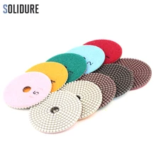 5pcs/set coppen bond 4 inch 100mm dry or wet 5 step polishing pads Diamond Granite Polishing Tool Marble Concrete Grinding
5pcs/set coppen bond 4 inch 100mm dry or wet 5 step polishing pads Diamond Granite Polishing Tool Marble Concrete Grinding