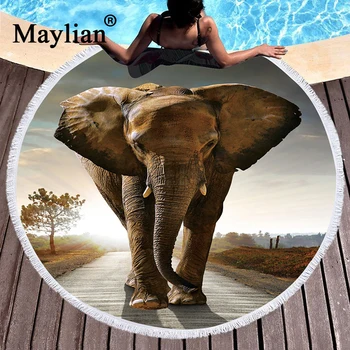 3D Printed Microfiber Round Beach Towel Large for Adults Kid Summer Towel Toalla Cover Up Elephant Tassel Tapestry T123
3D Printed Microfiber Round Beach Towel Large for Adults Kid Summer Towel Toalla Cover Up Elephant Tassel Tapestry T123