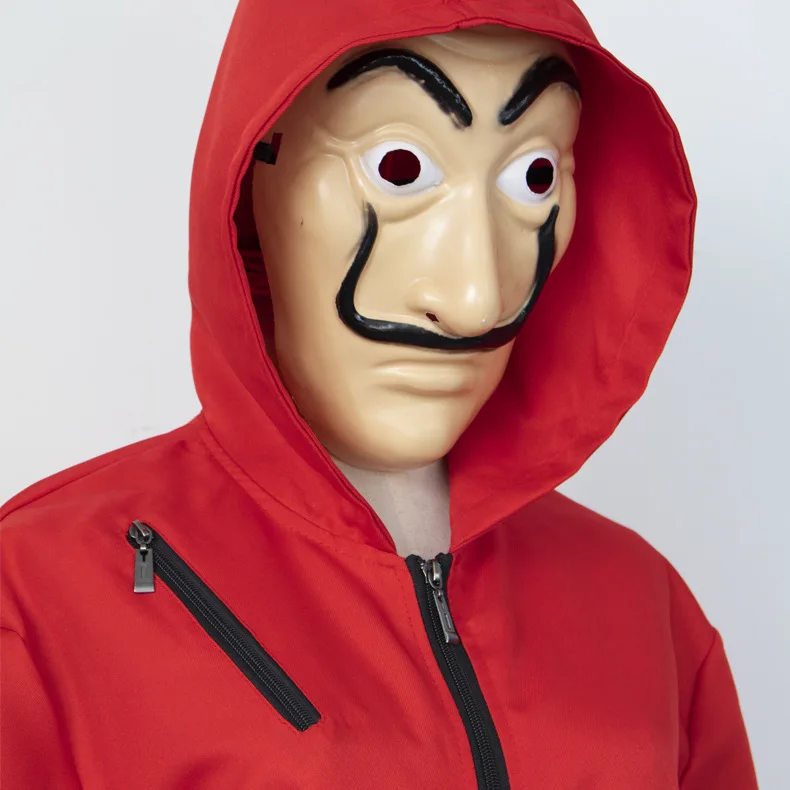Salvador Dali Movie Costume Money Heist The House of Paper La Casa De Papel Cosplay Halloween Costumes with Mask Free Shipping
Salvador Dali Movie Costume Money Heist The House of Paper La Casa De Papel Cosplay Halloween Costumes with Mask Free Shipping