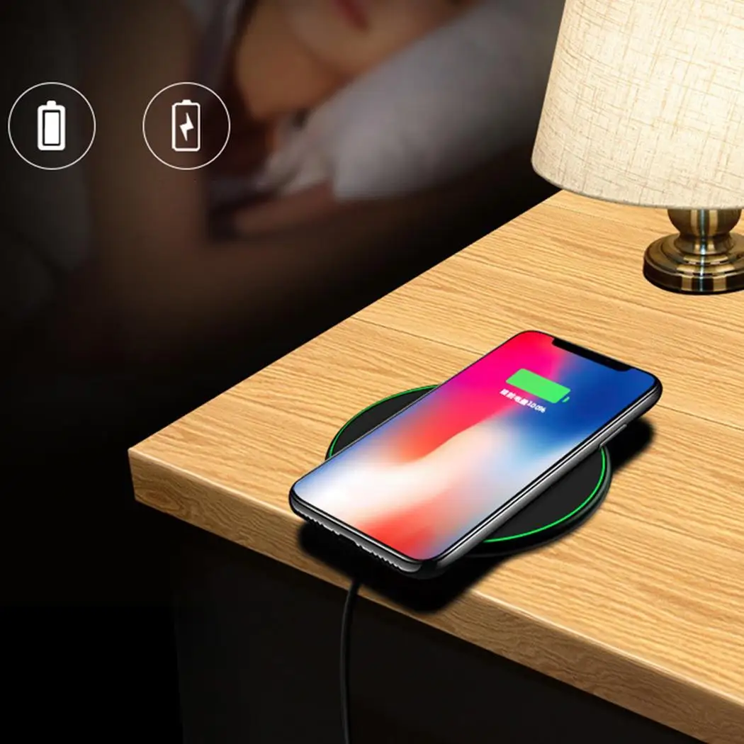 Ultra-thin Round Wireless Charger 10W Quick Charging Home, Office, etc For Manual iOS CE/FCC/Rosh For Android
Ultra-thin Round Wireless Charger 10W Quick Charging Home, Office, etc For Manual iOS CE/FCC/Rosh For Android