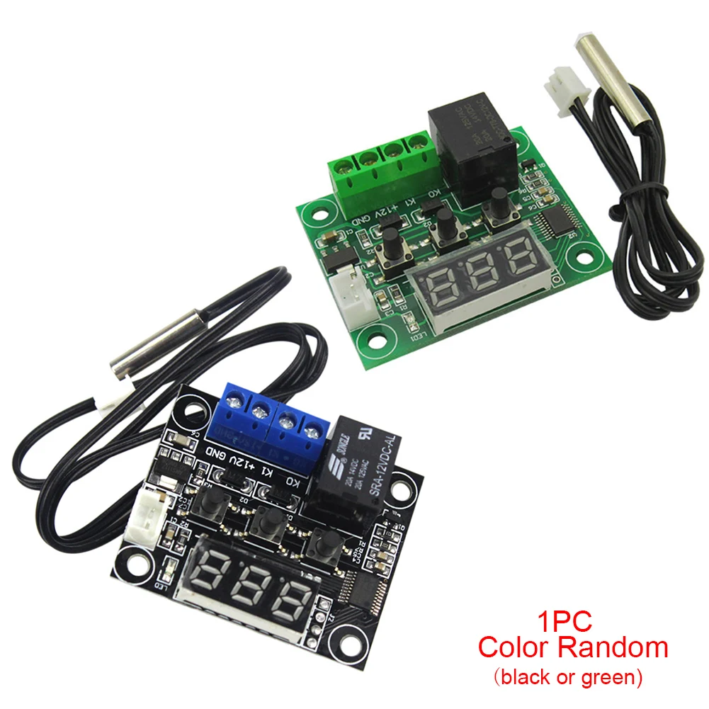 DC 12V -50~110C Mini Thermostat Regulator Digital Temperature Controller Switch Plate Waterproof NTC Sensor for Incubator Temp
DC 12V -50~110C Mini Thermostat Regulator Digital Temperature Controller Switch Plate Waterproof NTC Sensor for Incubator Temp
