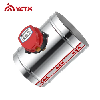 YCTX 200mm Stainless Steel Motorized Air Damper Valve Electric Solenoid Valve for 8" Ventilation Pipe Check Valve 220V 24V 12V
YCTX 200mm Stainless Steel Motorized Air Damper Valve Electric Solenoid Valve for 8" Ventilation Pipe Check Valve 220V 24V 12V
