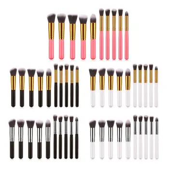 10 Pcs Silver/Golden Makeup Brushes Set pincel maquiagem Cosmetics maquillaje Makeup Tool Powder Eyeshadow Cosmetic SeFoundatiot
10 Pcs Silver/Golden Makeup Brushes Set pincel maquiagem Cosmetics maquillaje Makeup Tool Powder Eyeshadow Cosmetic SeFoundatiot