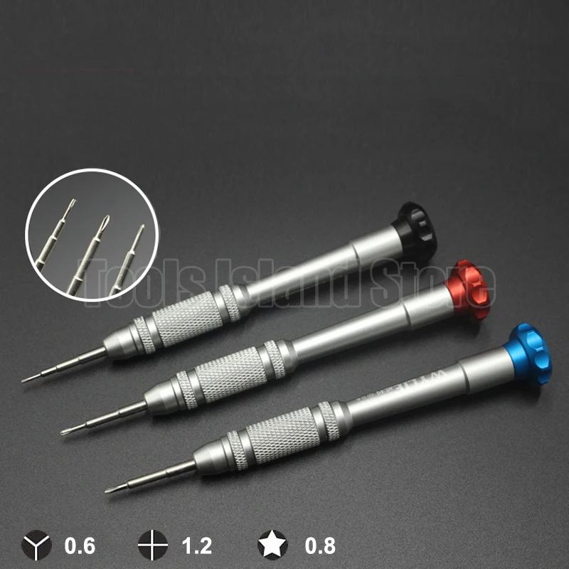 WYLIE Precision Screwdriver Pentagon 0.8 Triangle 0.6 Cross 1.2 tool for iphone Huawei Samsung Xiaomi Opening Rpeair Tools
WYLIE Precision Screwdriver Pentagon 0.8 Triangle 0.6 Cross 1.2 tool for iphone Huawei Samsung Xiaomi Opening Rpeair Tools