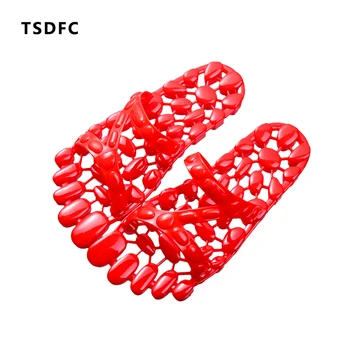 Ladies Flat Jelly Shoes Woman Slippers Fashion Mules Men Women Couple Beach Shoes Home Summer Zapatos Mujer Hollow Foot Massage
Ladies Flat Jelly Shoes Woman Slippers Fashion Mules Men Women Couple Beach Shoes Home Summer Zapatos Mujer Hollow Foot Massage