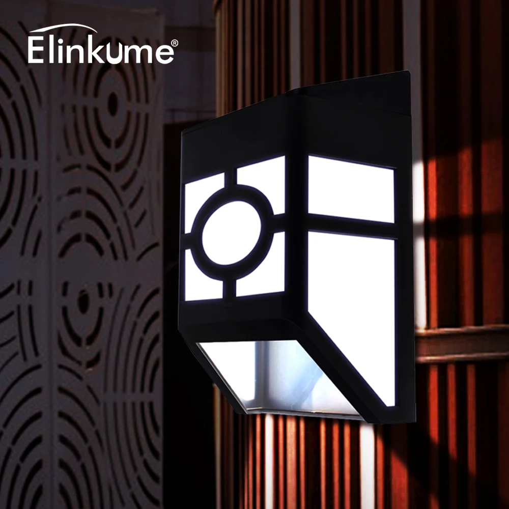 Elinkume LED new Solar Wall Lamps Outdoor Garden Path Lighting Powered Motion Sensor Courtyard Emergency Light for Home Corridor
Elinkume LED new Solar Wall Lamps Outdoor Garden Path Lighting Powered Motion Sensor Courtyard Emergency Light for Home Corridor