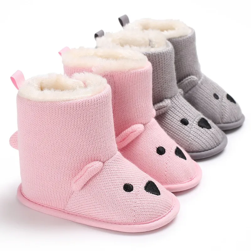 Baby's Cute Cartoon Bear First Walkers Baby Kids Winter Boots Knitted Keep Warm Wool Booties Infant Toddler Newborn Shoes
Baby's Cute Cartoon Bear First Walkers Baby Kids Winter Boots Knitted Keep Warm Wool Booties Infant Toddler Newborn Shoes