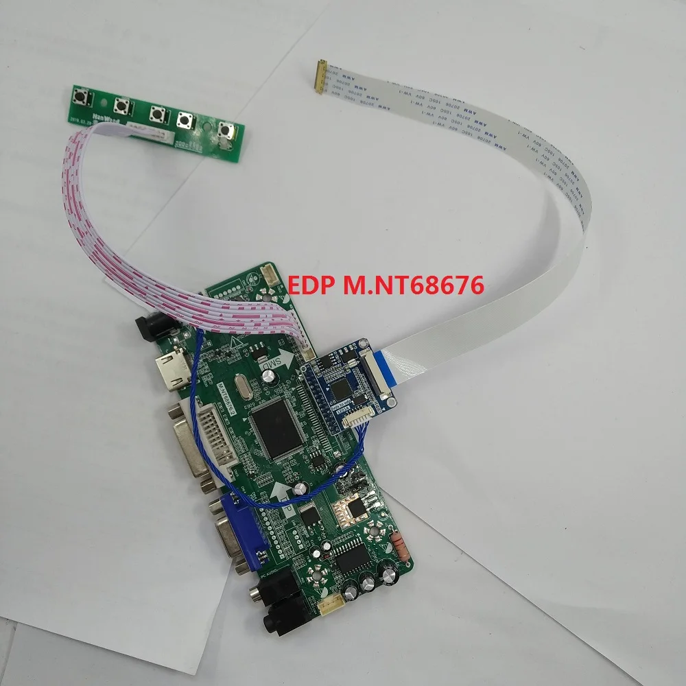 kit for LP156WF1(TP)(B1) Panel Screen LG display 30pin EDP 15.6" LED DVI 60Hz 1920X1080 Controller board LCD M.NT68676 HDMI VGA
kit for LP156WF1(TP)(B1) Panel Screen LG display 30pin EDP 15.6" LED DVI 60Hz 1920X1080 Controller board LCD M.NT68676 HDMI VGA