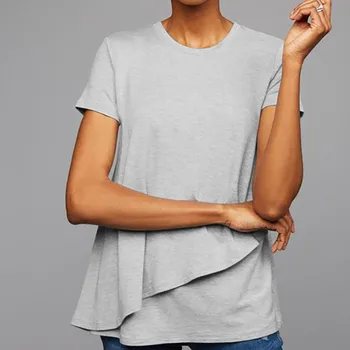 Maternity Nursing Short Sleeve Solid Tops Breastfeeding T-Shirt Pregnant Women T-shirt Clothes Summer Casual Pregnancy TShirt
Maternity Nursing Short Sleeve Solid Tops Breastfeeding T-Shirt Pregnant Women T-shirt Clothes Summer Casual Pregnancy TShirt