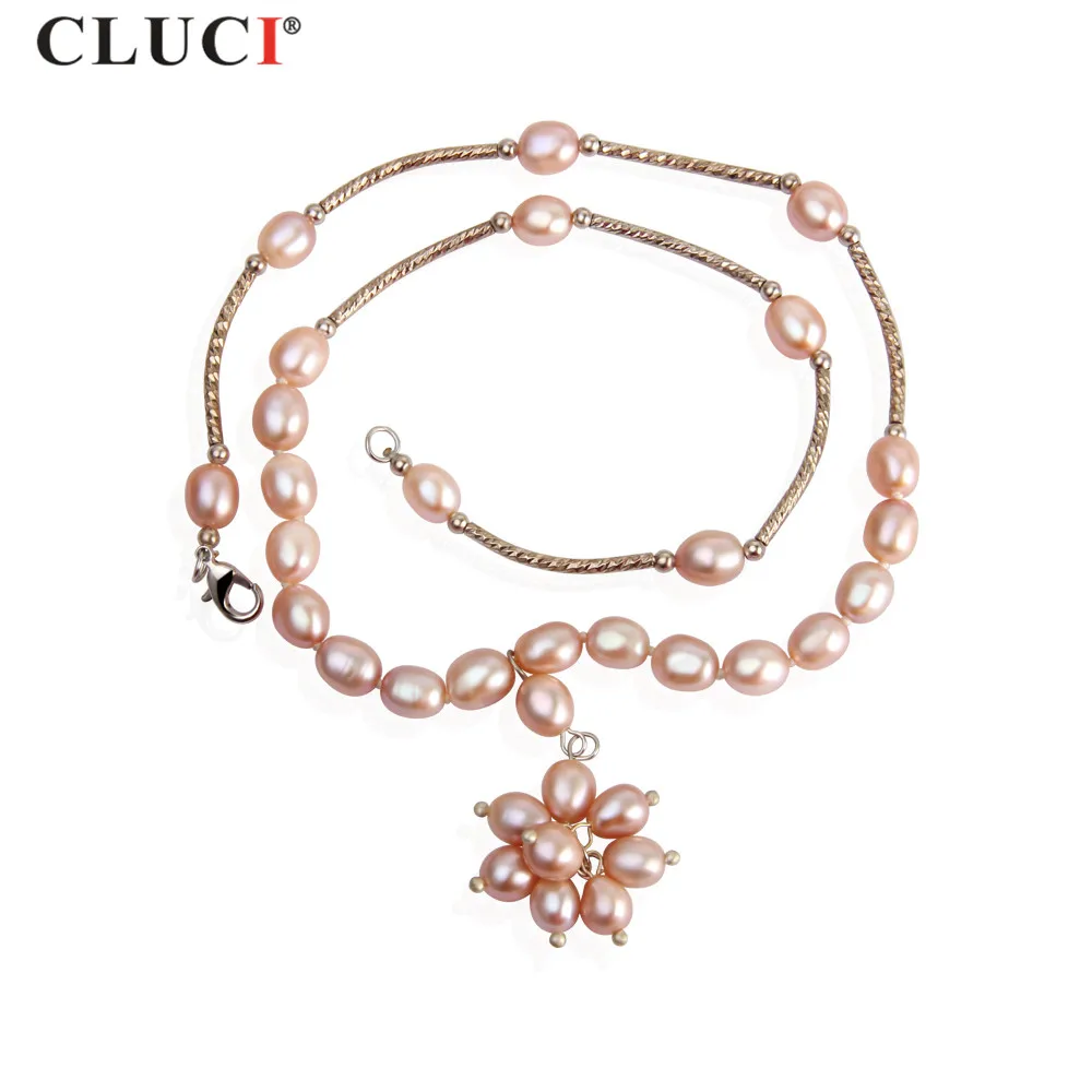 CLUCI Fine Jewelry handmade Freshwater Rica Pearl Necklace with Silver plated Lobster Clasp For Women Elegant Jewelry FN1009SB
CLUCI Fine Jewelry handmade Freshwater Rica Pearl Necklace with Silver plated Lobster Clasp For Women Elegant Jewelry FN1009SB