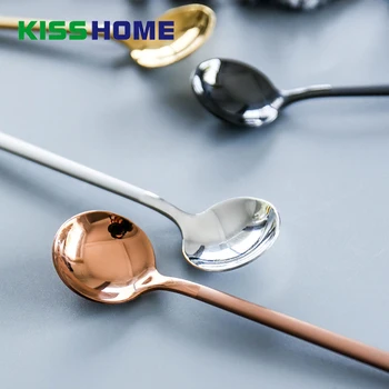 4Pcs/Set Stainless Steel Spoon With Long Handle Ice Spoon Coffee Dessert Spoon Tea Home Kitchen Tableware Spoons Size 17.2/13CM
4Pcs/Set Stainless Steel Spoon With Long Handle Ice Spoon Coffee Dessert Spoon Tea Home Kitchen Tableware Spoons Size 17.2/13CM