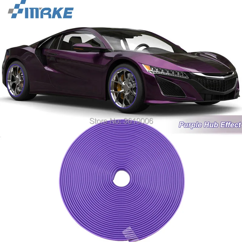 smRKE 8M Car Wheel Hub Rim Edge Protector Ring Tire Strip Guard Rubber Stickers On Cars Purple Car Styling
smRKE 8M Car Wheel Hub Rim Edge Protector Ring Tire Strip Guard Rubber Stickers On Cars Purple Car Styling