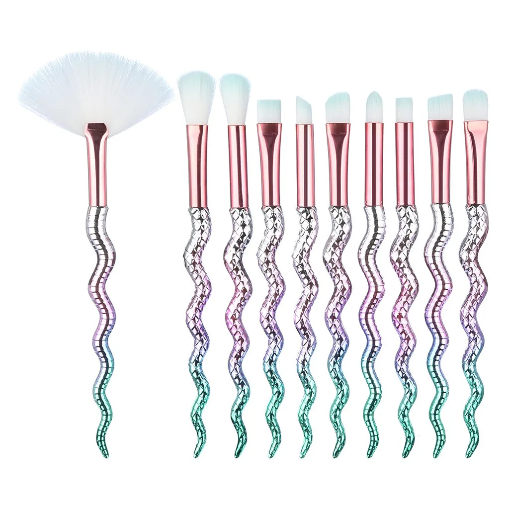 10Pcs Makeup Brushes Set Powder Foundation Blush Blending Eye shadow Lip Cosmetic Beauty Make Up Brush pincel maquiagem
10Pcs Makeup Brushes Set Powder Foundation Blush Blending Eye shadow Lip Cosmetic Beauty Make Up Brush pincel maquiagem