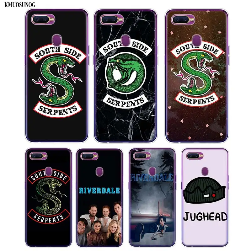 Transparent Soft Silicone Phone Case Riverdale South Side Serpents Printing for OPPO F5 F7 A5 Realme 2 A7 R9S R15 R17 Cover
Transparent Soft Silicone Phone Case Riverdale South Side Serpents Printing for OPPO F5 F7 A5 Realme 2 A7 R9S R15 R17 Cover
