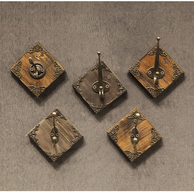 Retro Metal Clothing Store Coat Hooks Wall Butler Home Decor Square Dark Hat Storage
Retro Metal Clothing Store Coat Hooks Wall Butler Home Decor Square Dark Hat Storage